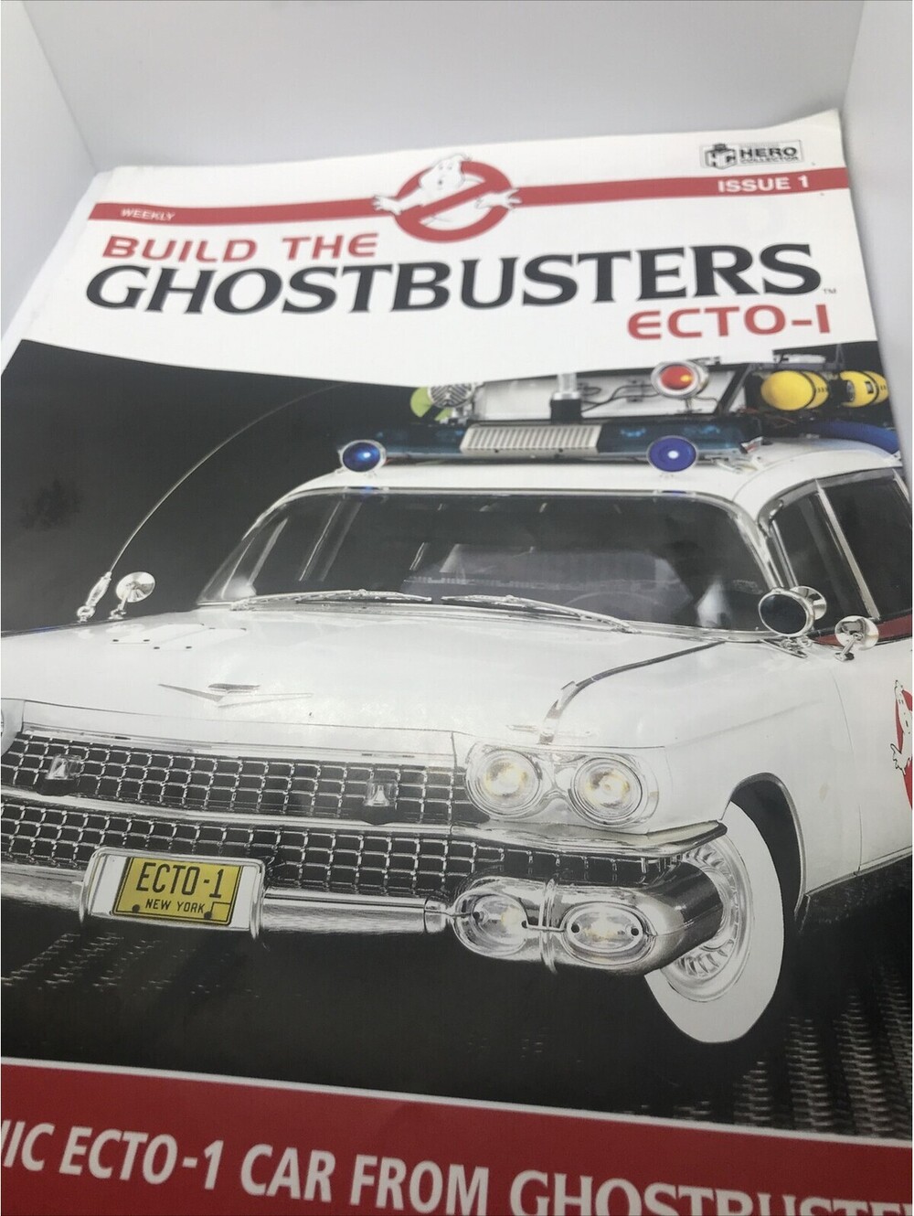 Eaglemoss Hero Collector Build The Ghostbusters Ecto-1 Manual Only ISSUE 1